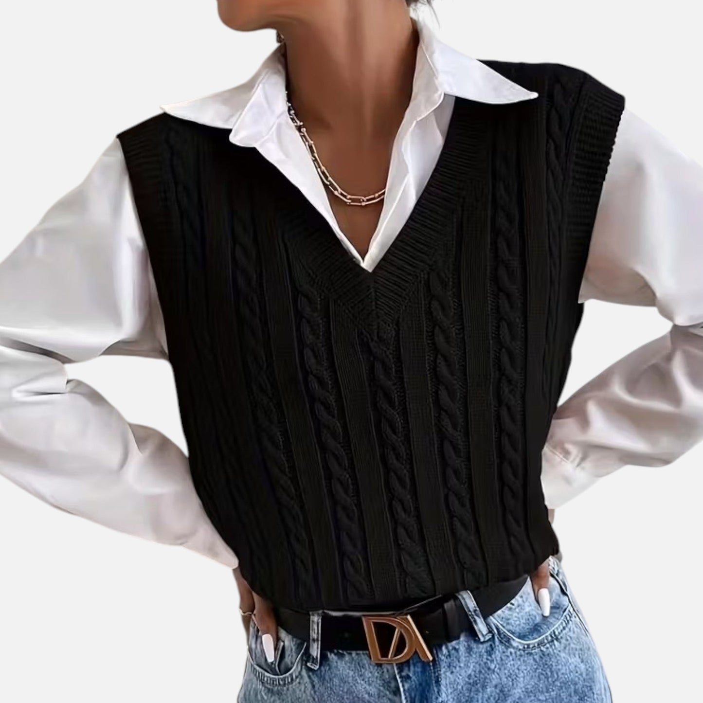 Velour Boutique | Women's Knitted Sweater Vest