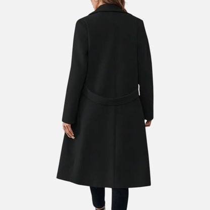Velour Boutique | Women's Belted Long Autumn Coat