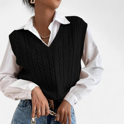 Velour Boutique | Women's Knitted Sweater Vest