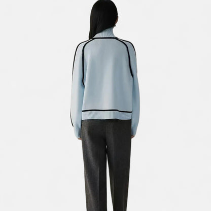 Velour Boutique | Women's Pullover Knitwear Refined Stripes