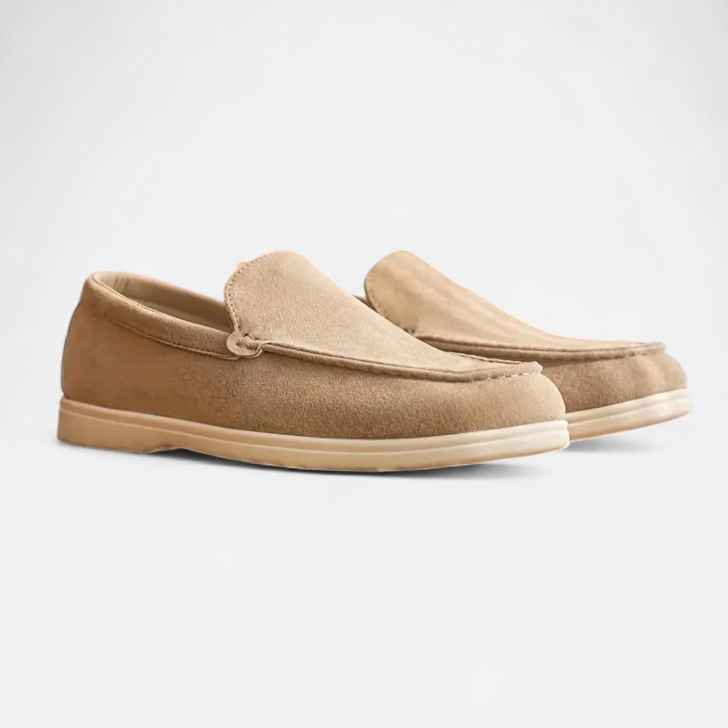Velour Boutique | Men’s Suede Slip-On Loafers Timeless Minimalism