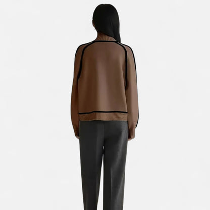 Velour Boutique | Women's Pullover Knitwear Refined Stripes