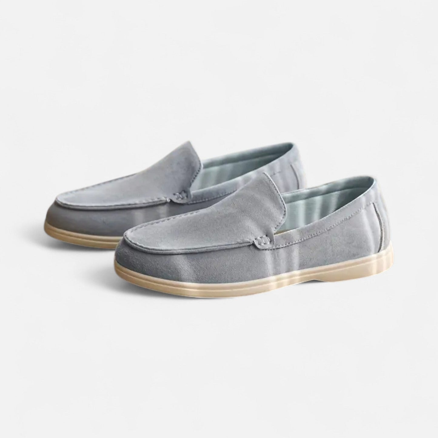 Velour Boutique | Men’s Suede Slip-On Loafers Timeless Minimalism