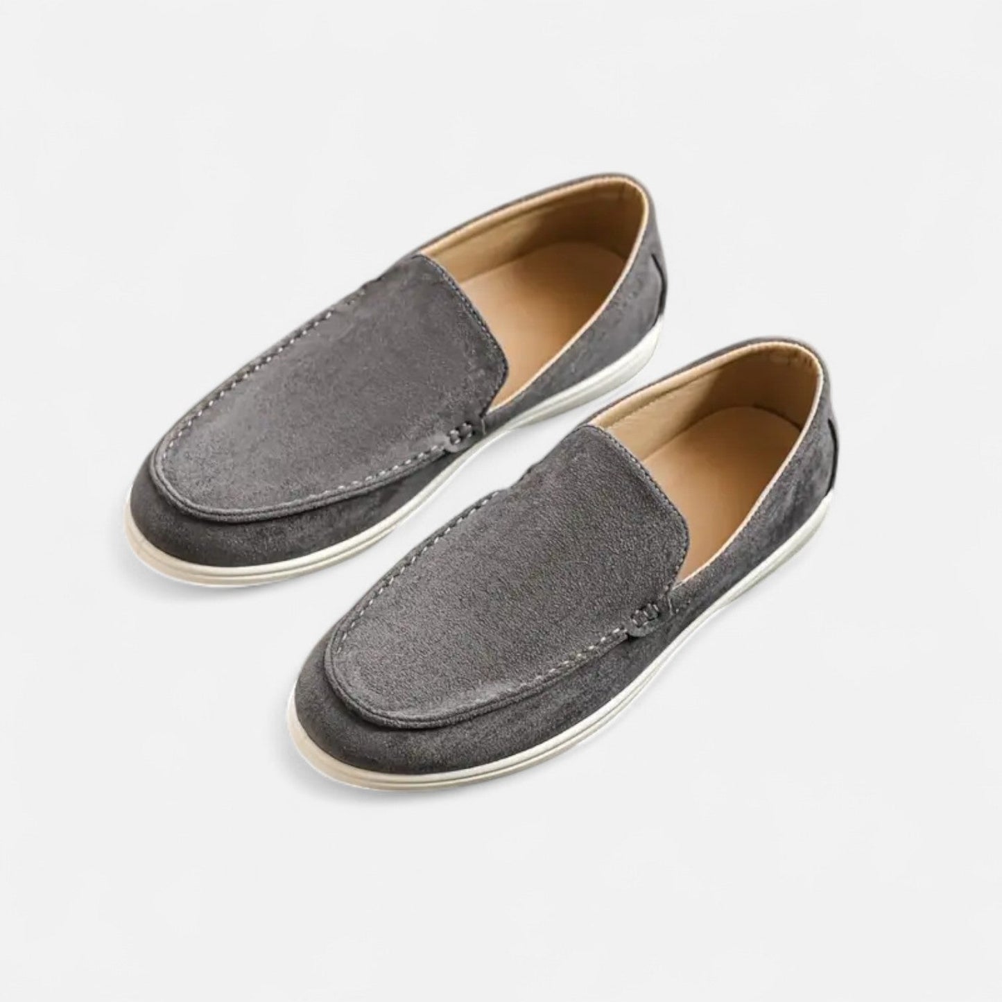 Velour Boutique | Men’s Suede Slip-On Loafers Timeless Minimalism