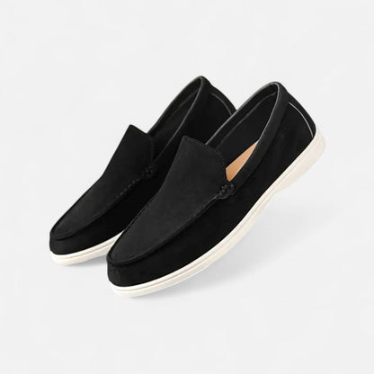 Velour Boutique | Men’s Suede Slip-On Loafers Timeless Minimalism