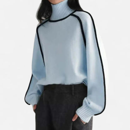 Velour Boutique | Women's Pullover Knitwear Refined Stripes