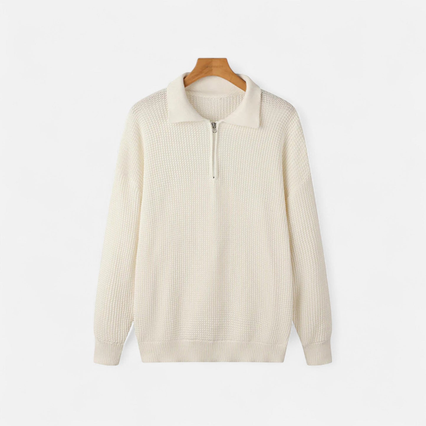 Velour Boutique | Men’s Half-Zip Sweater Mercerised Cotton