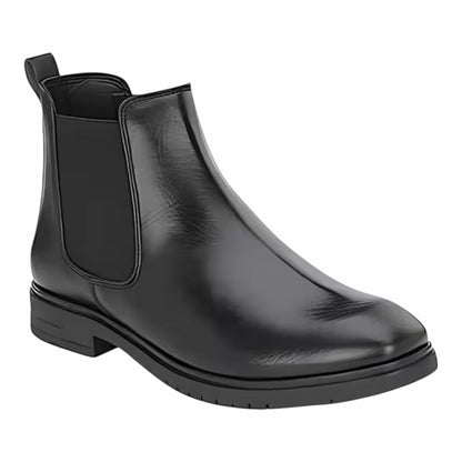 Vellemere | Men’s Black Synthetic Chelsea Boots