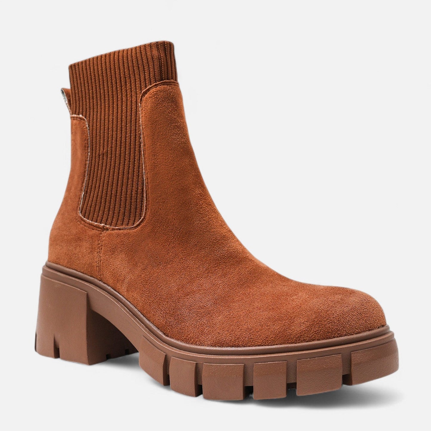 Velour Boutique | Women's Suede Chelsea Boots Elevated Elegance