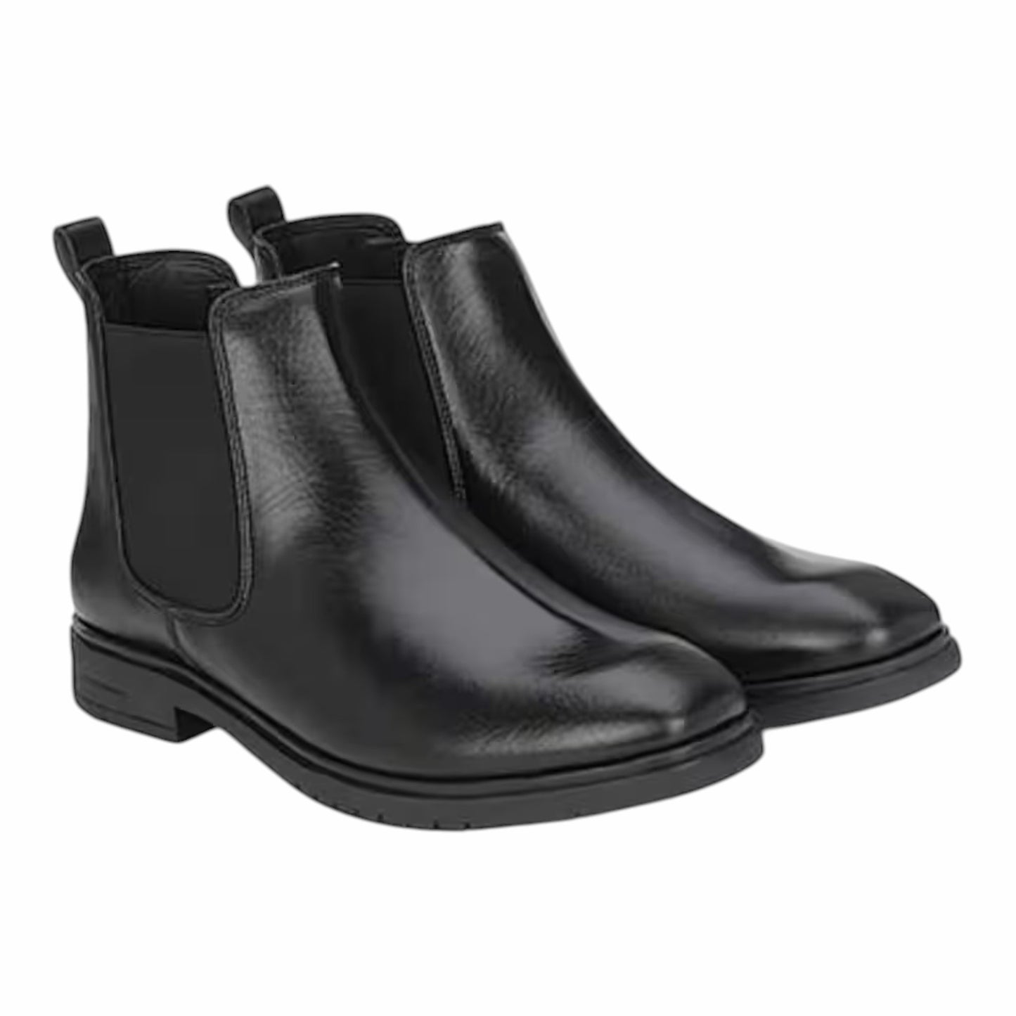 Vellemere | Men’s Black Synthetic Chelsea Boots