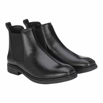 Vellemere | Men’s Black Synthetic Chelsea Boots