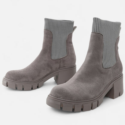 Velour Boutique | Women's Suede Chelsea Boots Elevated Elegance