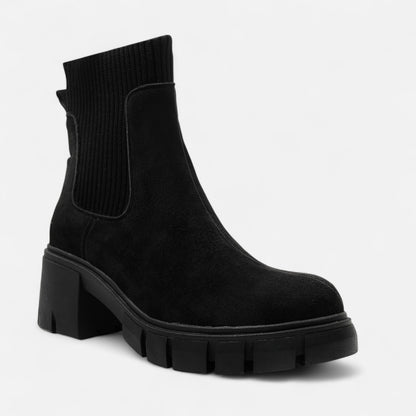 Velour Boutique | Women's Suede Chelsea Boots Elevated Elegance