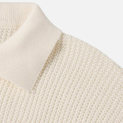 Velour Boutique | Men’s Half-Zip Sweater Mercerised Cotton